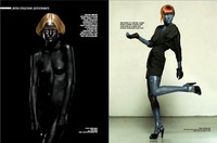 Intro Magazine August 2009 num63 p112-116 / Pierre Dal Corso
(page de gauche) стилист: Kristina Gisors
грим: Griphée
коса: Helene Bidard