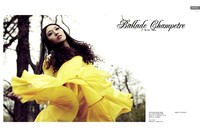 Chocolate Magazine Mars-Avril2008 Edito Ballade Champêtre
Photographe: Emel Bayram
Make-up: Griphée, Cathelyne Viriot / Hair: Paul Gartland / Styliste: Stéphanie Vaillant
Models: Anaïs(métisse)&Kristina(blond)@Mademoiselle
Retouches: Williams B