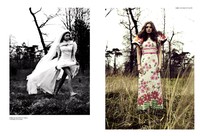 Chocolate Magazine Mars-Avril2008 Edito Ballade Champêtre
Photographe: Emel Bayram
Make-up: Griphée, Cathelyne Viriot / Hair: Paul Gartland / Styliste: Stéphanie Vaillant
Models: Anaïs(métisse)&Kristina(blond)@Mademoiselle
Retouches: Williams B