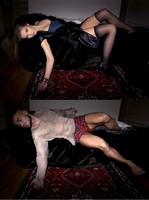 Photographe: Gabriel Moginot 
Styliste: Luciano Neves (Conde Nast) 
Modèles: François Sagat et Jolanta@Mademoiselle 
Make-up: Griphée / Hair: Hélène Bidard